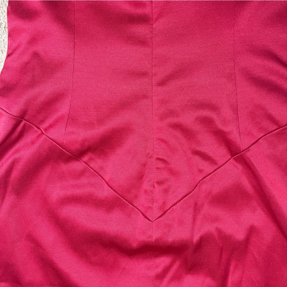 Black Halo Dress Size 2 Reynier Mini NWT Flame Red - Picture 5 of 6